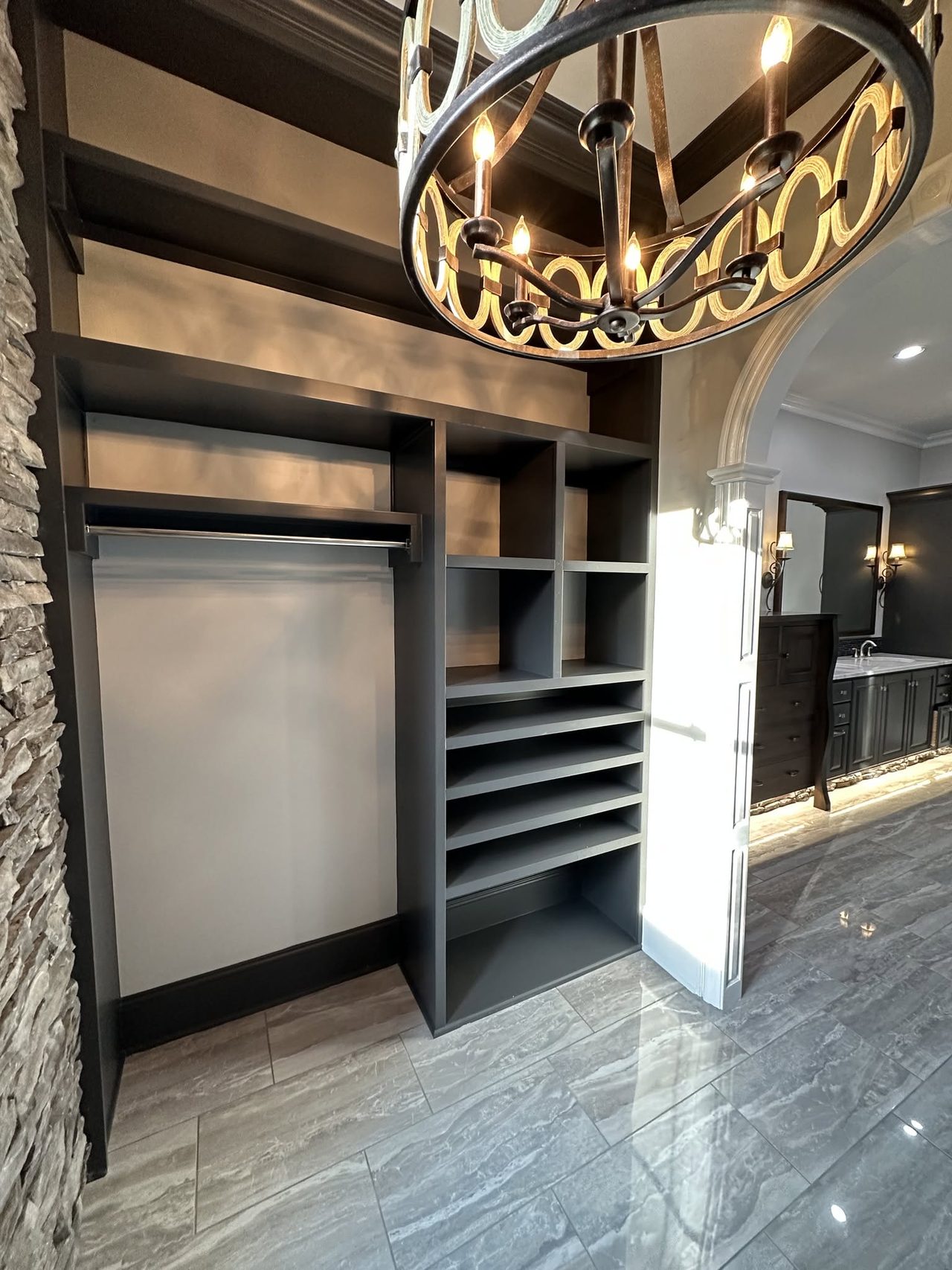 Custom closet build-out, Middle Tennessee