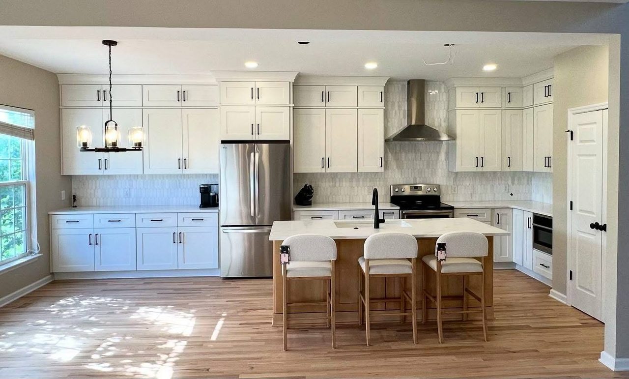 Kitchen opened to the dining room, Gallatin