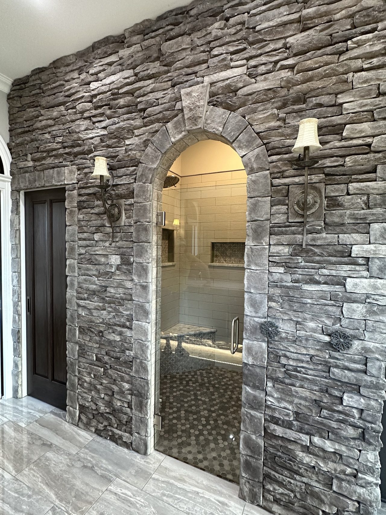 Primary bath, Indian Lake Blvd, Hendersonville